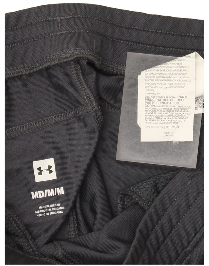 Calça de treino masculina Under Armour cinza médio colorblock poliéster