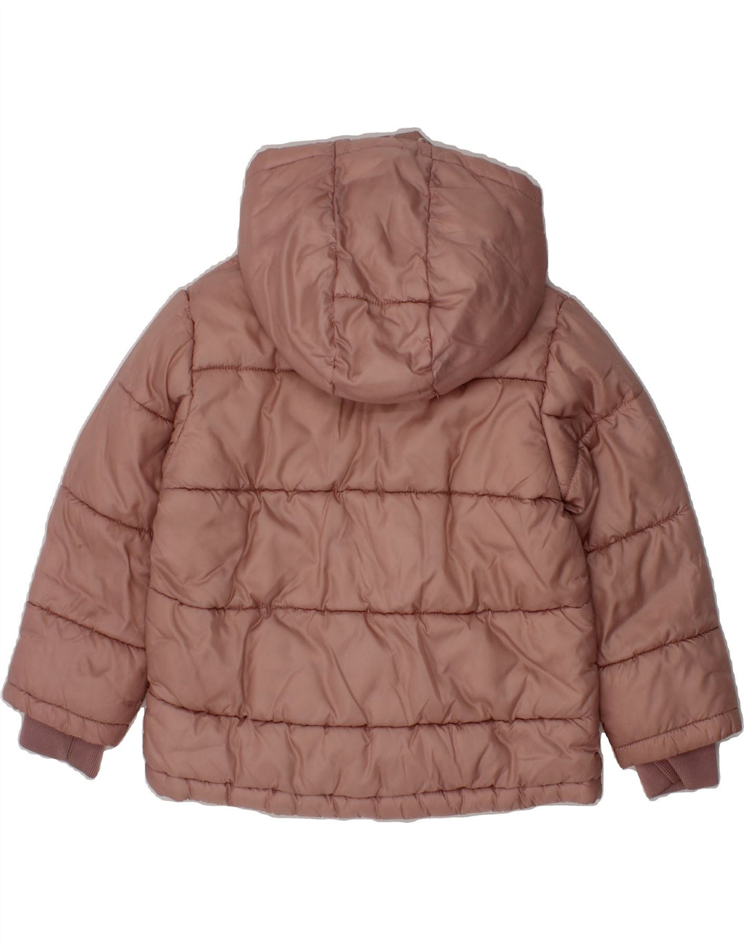 CHAMPION Baby Girls Hooded Padded Jacket 12-18 Months Pink Polyester Vintage Champion and Second-Hand Champion from Messina Hembry 