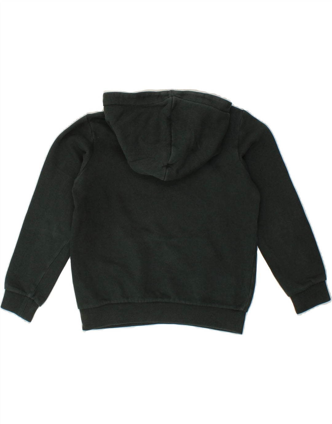 JACK & JONES Boys Graphic Hoodie Jumper 9-10 Years Green Cotton Vintage Jack & Jones and Second-Hand Jack & Jones from Messina Hembry 