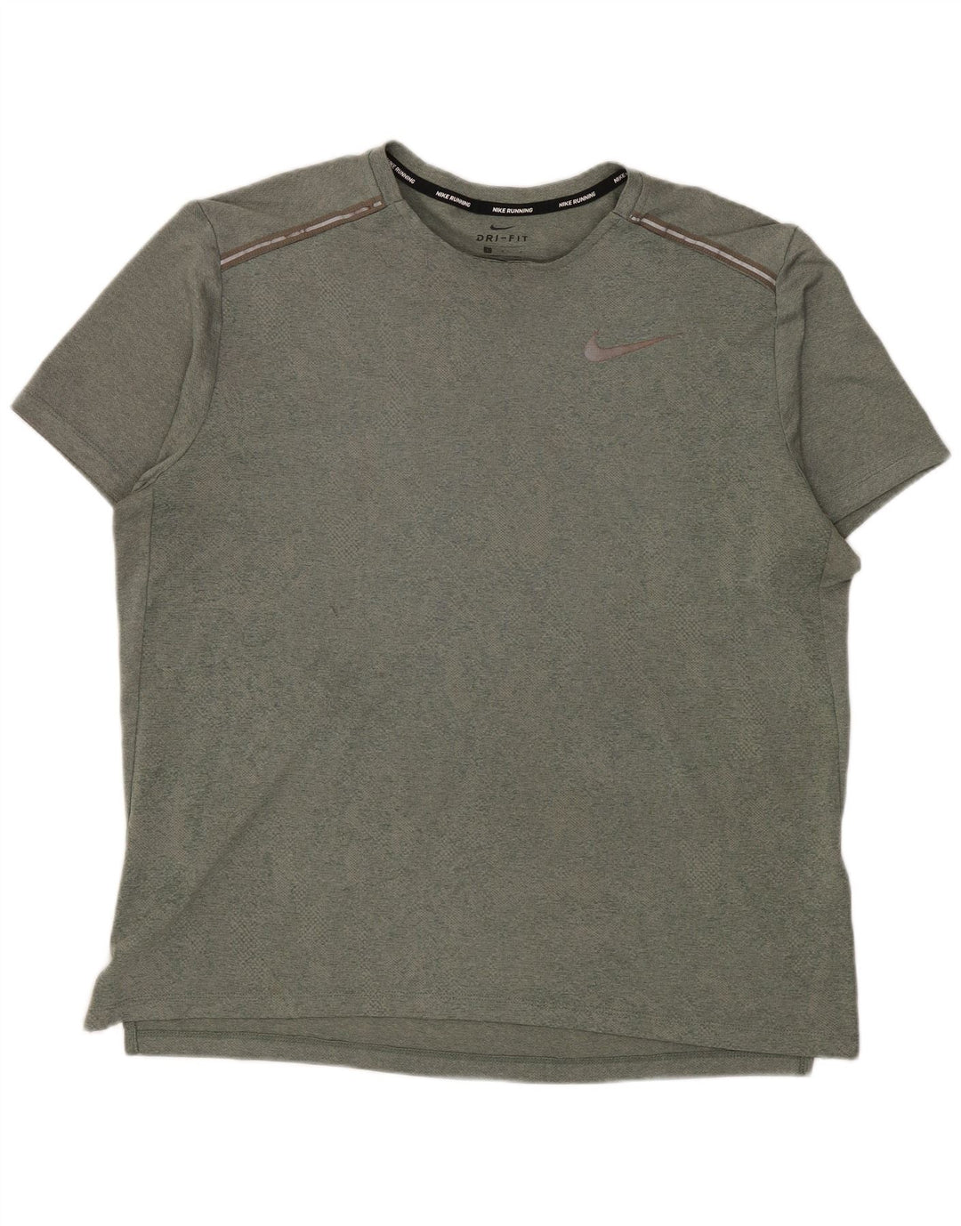 Camiseta Nike Masculina Dri Fit Top Grande Poliéster Verde