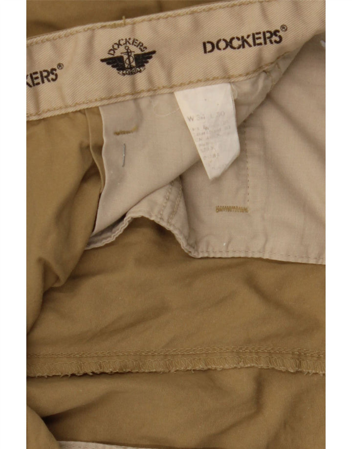 Calça Chino Masculina Dockers Pegged W34 L30 Caqui