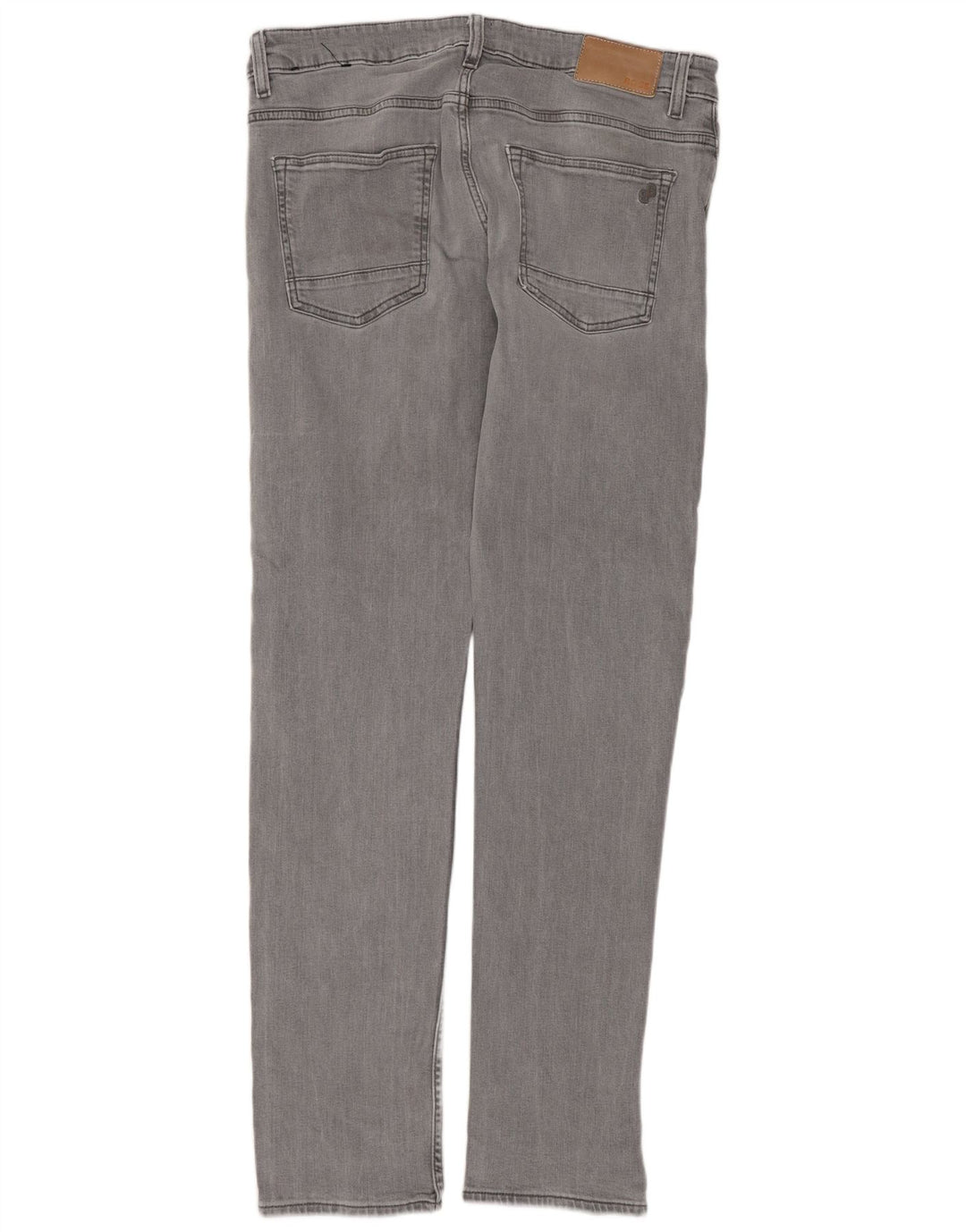 Hugo Boss Masculino Delaware Slim Jeans W34 L34 Cinza Algodão