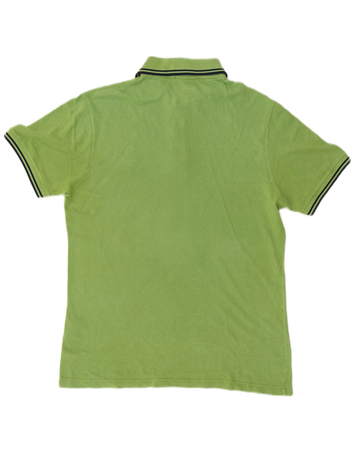 Camisa polo masculina Fred Perry algodão verde médio