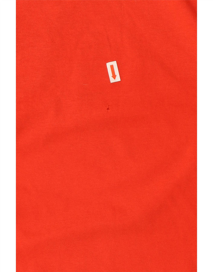 Camiseta masculina estampada Champion grande vermelha