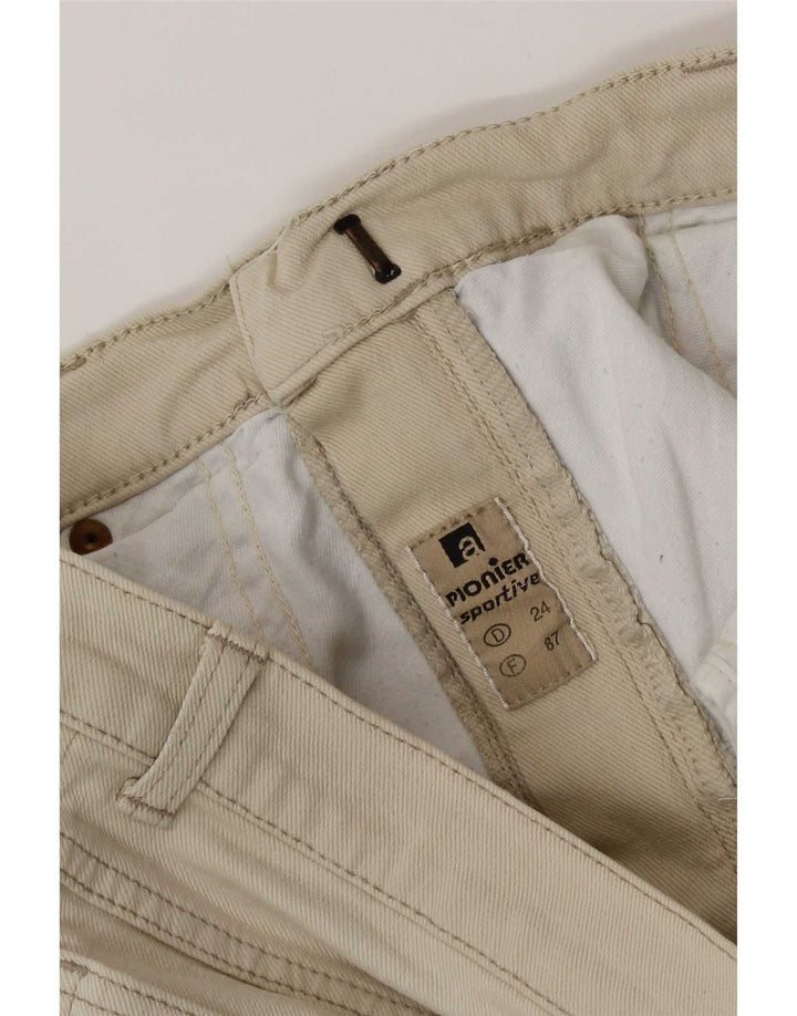 Jeans reto masculino Pionier W32 L28 bege