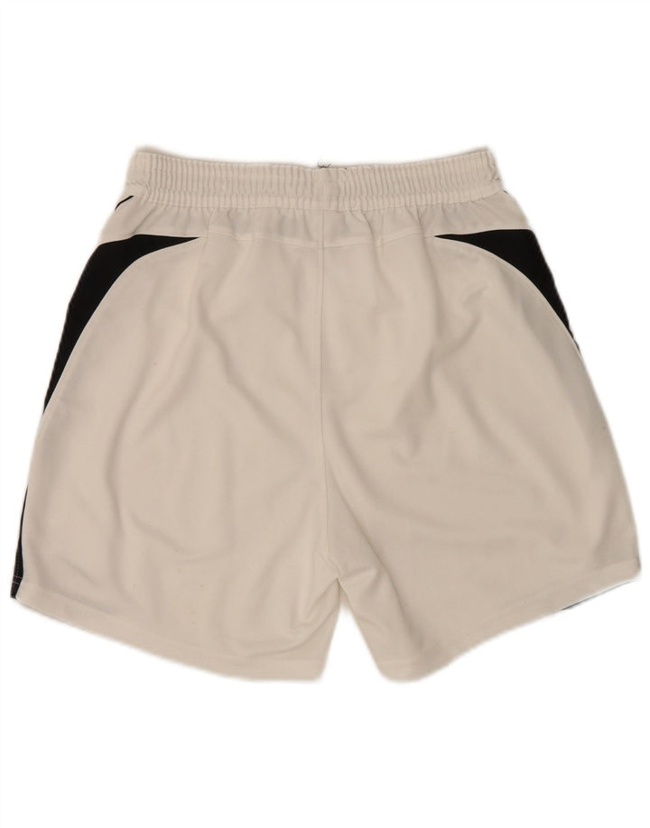 Shorts esportivos masculinos Nike médio branco colorblock