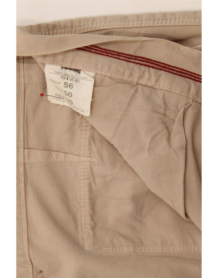 CARRERA Mens Straight Chino Trousers W40 L29 Beige Cotton Vintage Carrera and Second-Hand Carrera from Messina Hembry 