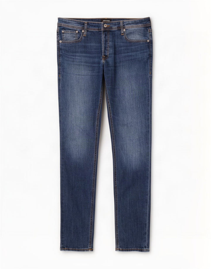Jeans masculinos Jack & Jones Slim W34 L36 algodão azul