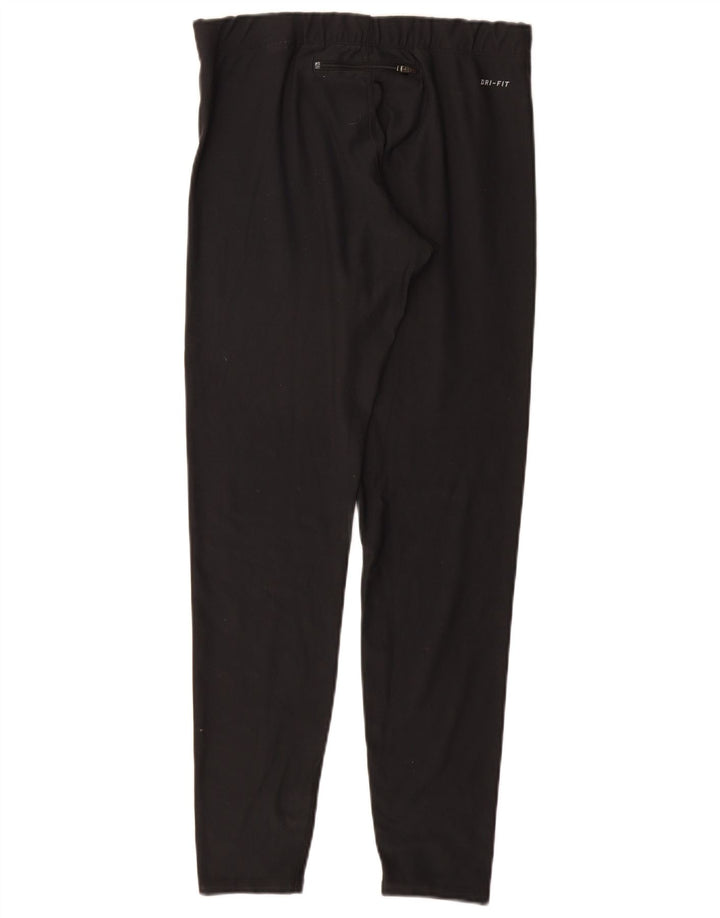 Leggings Nike Dri Fit Graphic Femininas UK 12 Médias Pretas