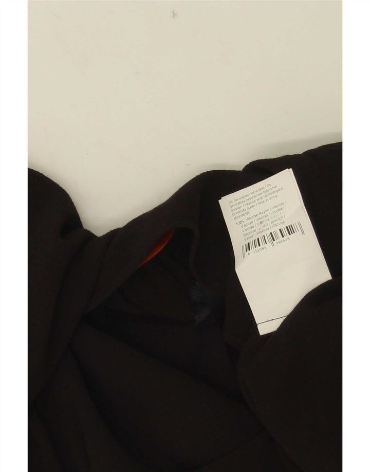 Trussardi Top feminino sem ombros IT 48 XL Viscose preta