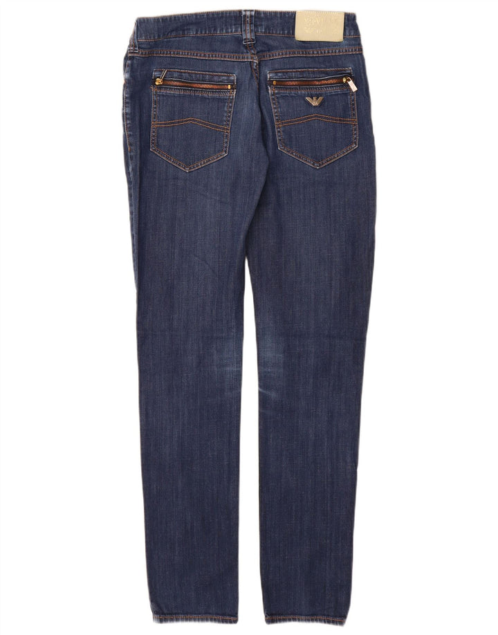 Calça jeans feminina Armani W27 L32 azul