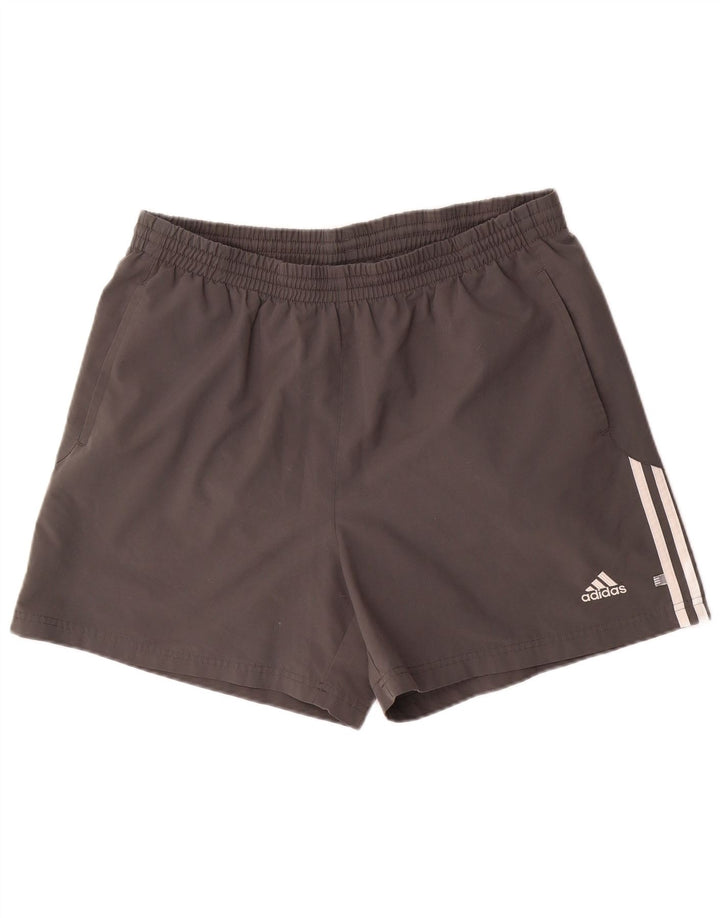 Shorts esportivos masculinos ADIDAS XL cinza poliéster