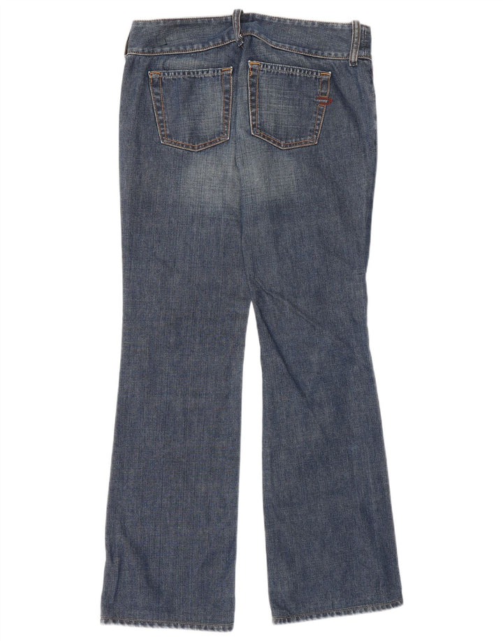 Diesel feminino bootcut jeans W27 L30 azul algodão