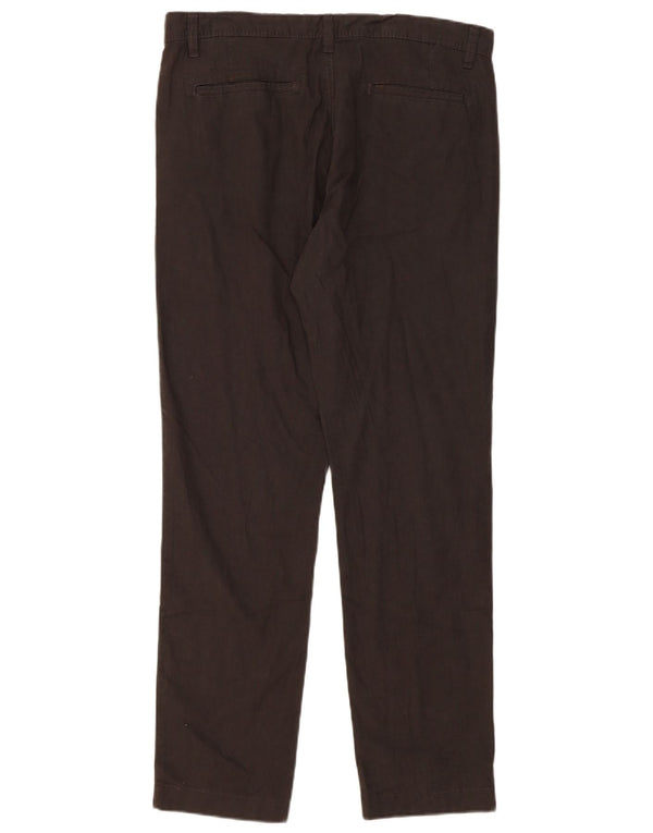 Calça cargo masculina slim da Dack grande W34 L32 linho cinza