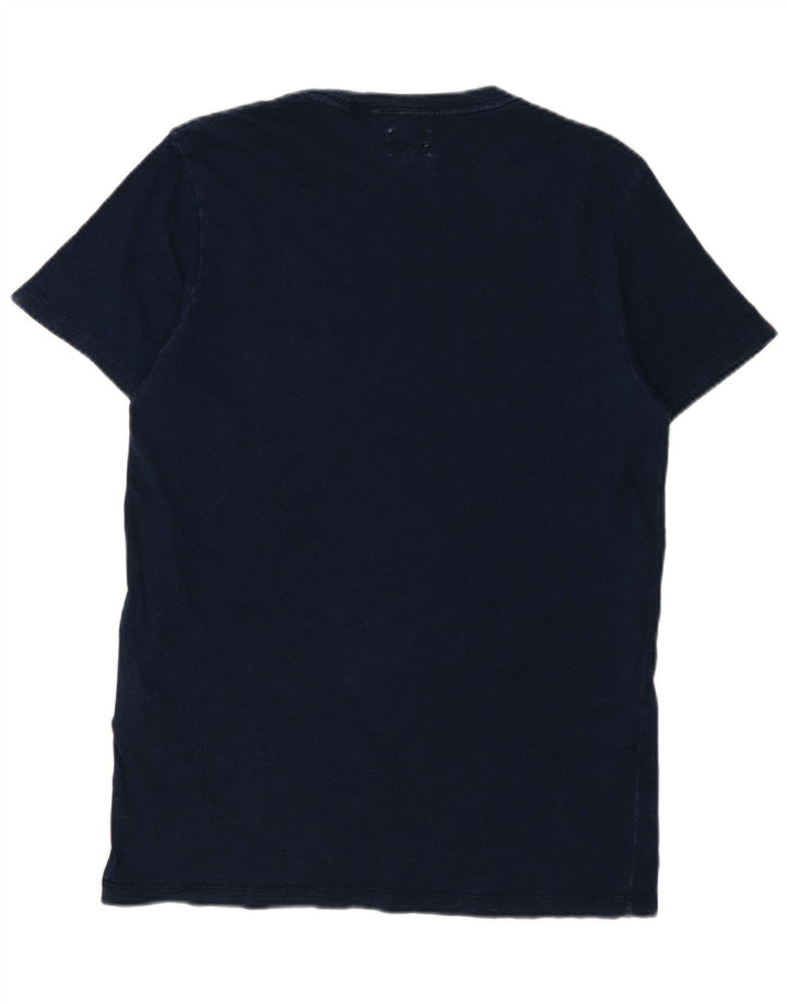 Camiseta masculina Levi's Top médio algodão azul marinho