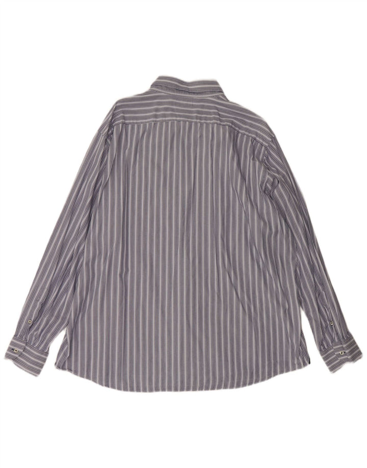 Camisa masculina Navigare 3XL listrada azul