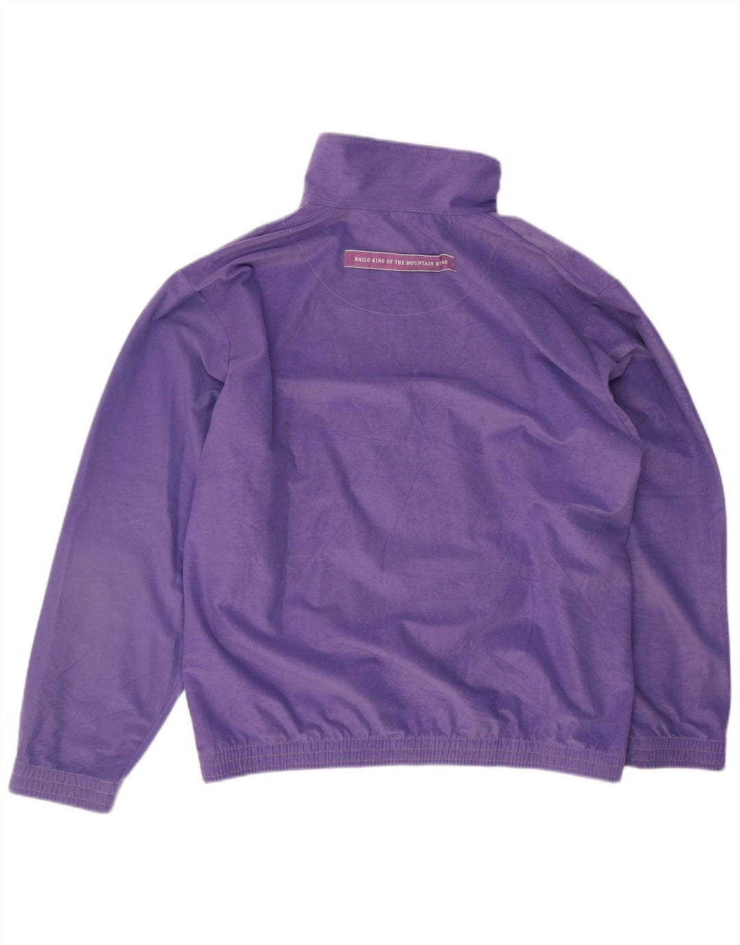 Bailo masculino pulôver agasalho jaqueta IT 52 grande bloco colorido roxo
