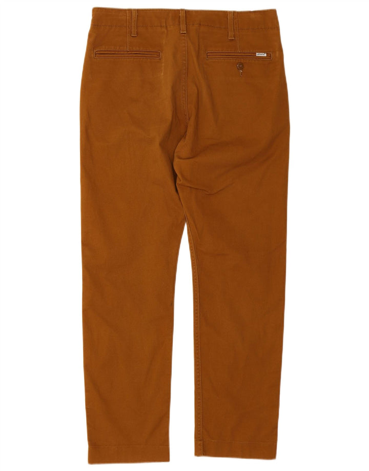 Calça jeans reta masculina Levi's W30 L26 marrom