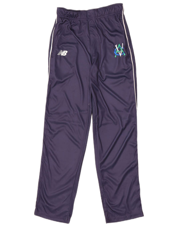 Calça de treino feminina New Balance UK 12 poliéster azul marinho médio