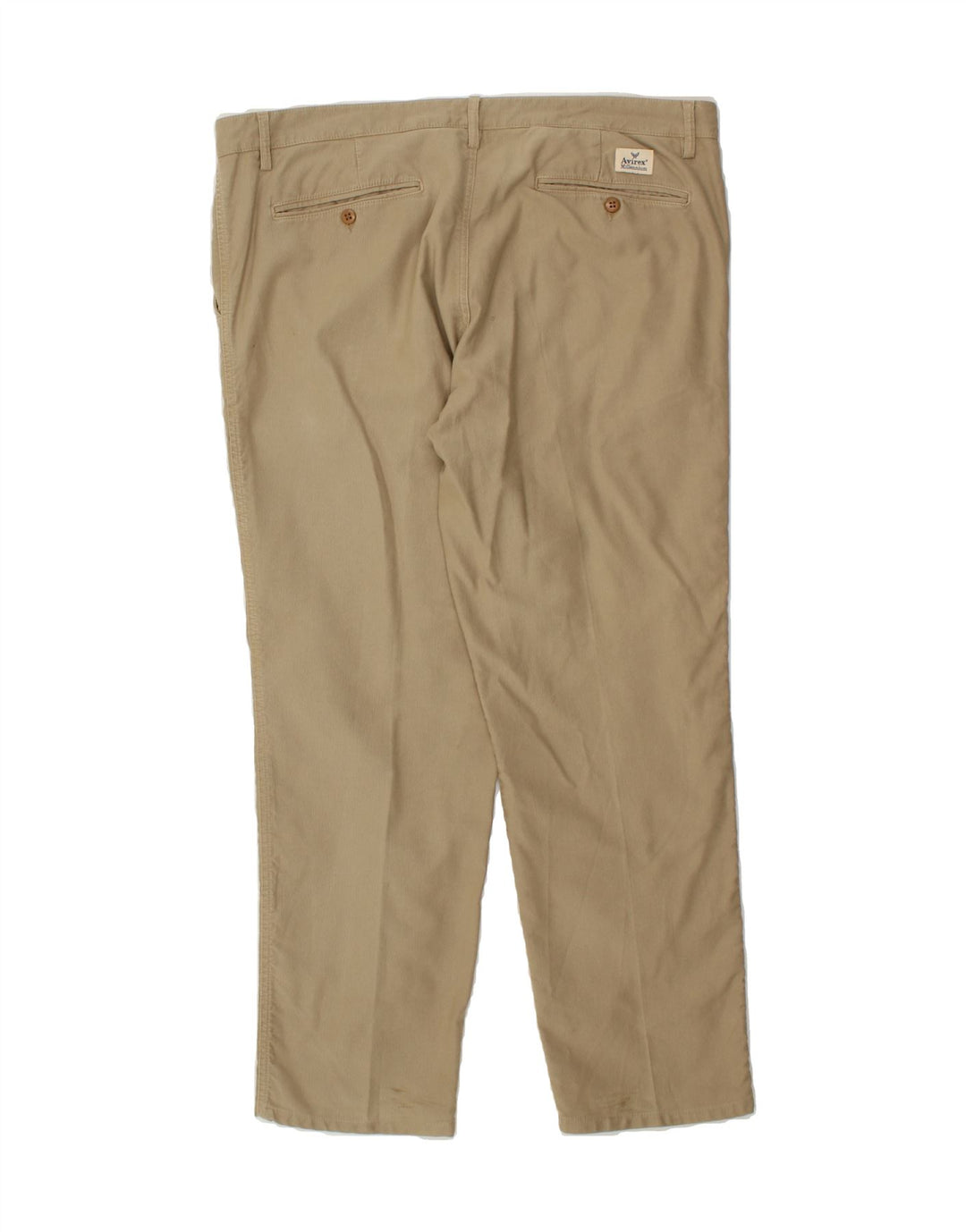 AVIREX Mens Slim Chino Trousers W42 L32 Beige Cotton Vintage Avirex and Second-Hand Avirex from Messina Hembry 