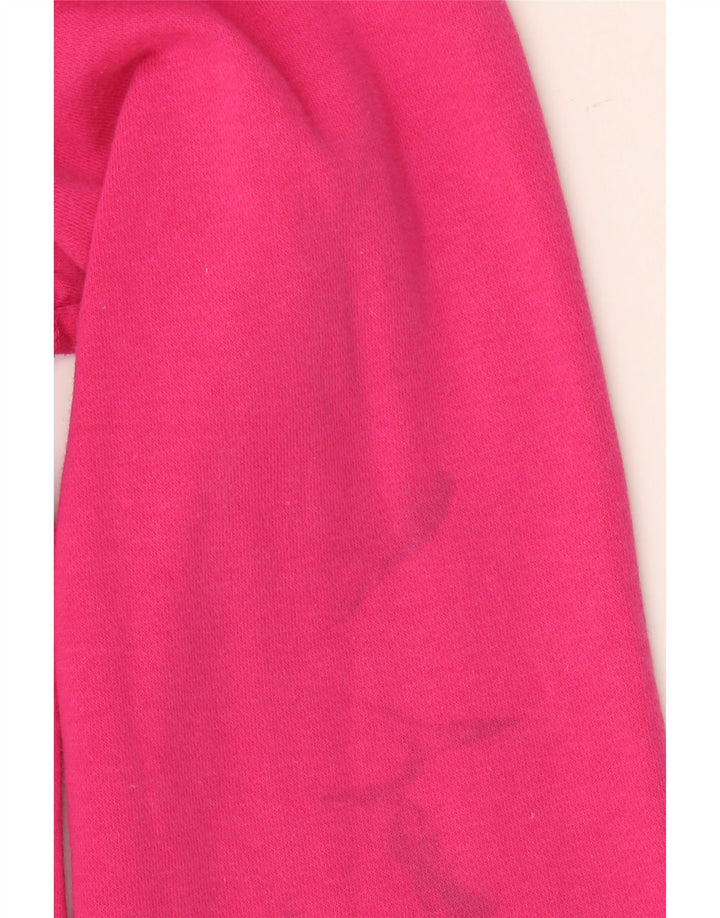 NIKE Womens Zip Hoodie Sweater UK 18 XL Pink Cotton Vintage Nike and Second-Hand Nike from Messina Hembry 