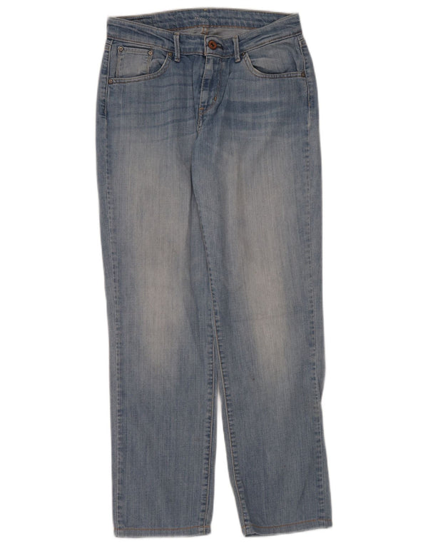 Jeans retos femininos Levi's W28 L28 algodão azul