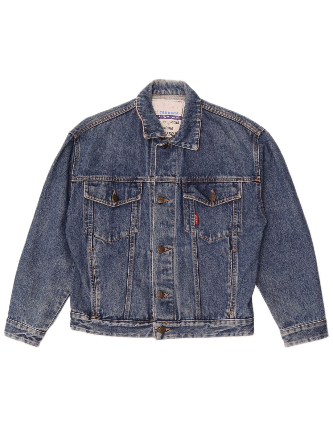 Jaqueta jeans Carrera Boys Loose Fit 11-12 anos azul algodão