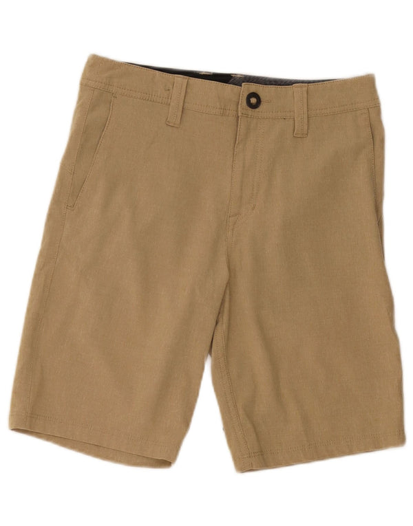 Shorts Chino Masculino Volcom W28 Poliéster Bege Médio
