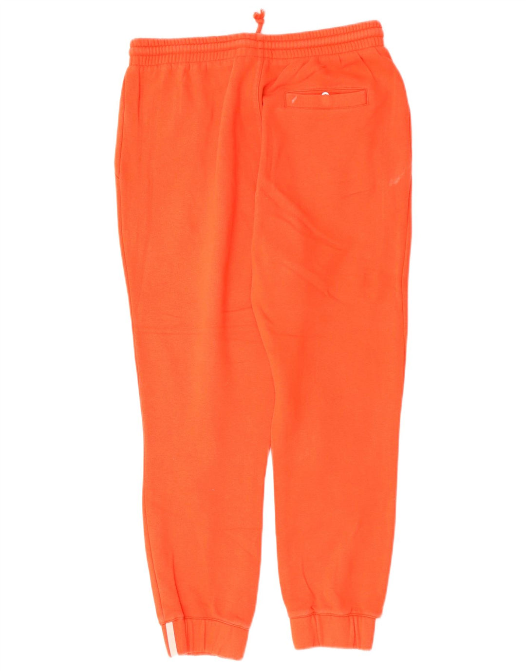 ADIDAS Womens Tracksuit Pants Joggers UK 10 Pequeno Laranja Algodão
