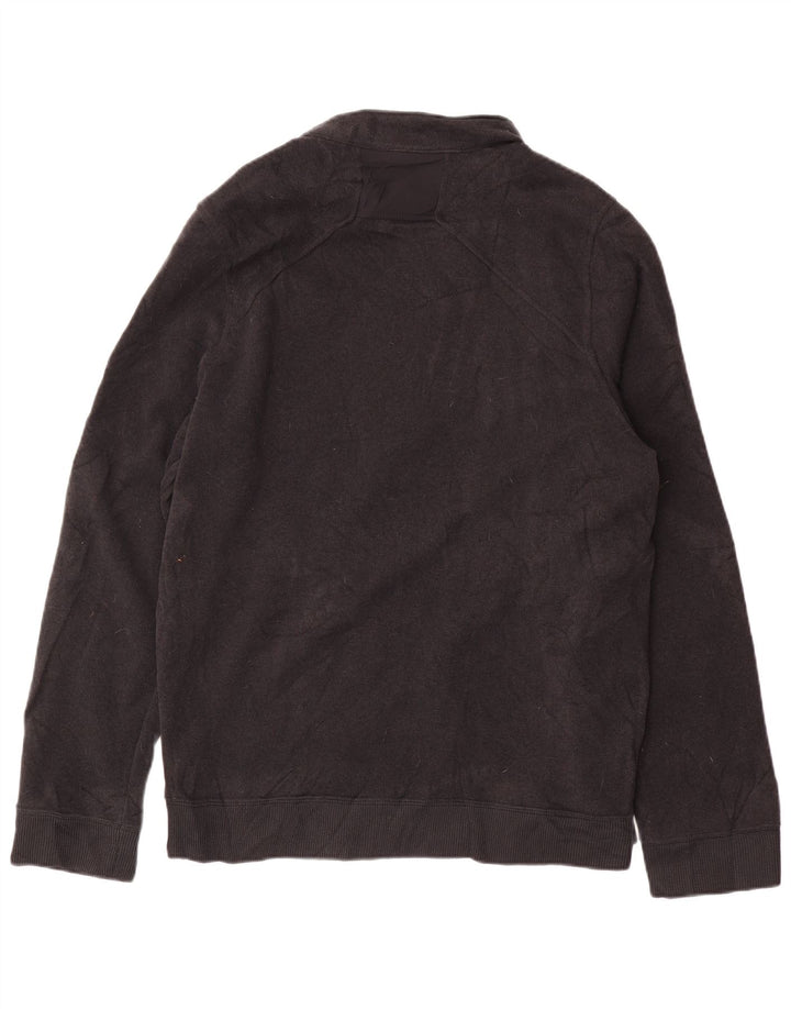 Under Armour Masculino Zip Neck Moletom Jumper XL Cinza Poliéster