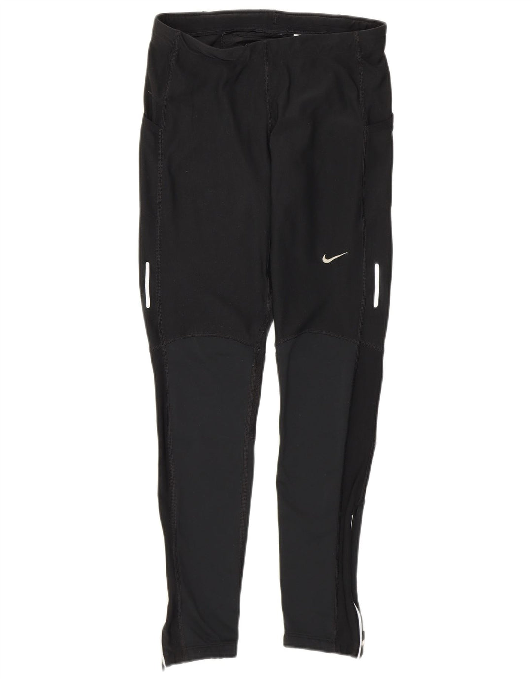 Leggings Nike Dri Fit UK 12 Médio Preto Colourblock Poliéster