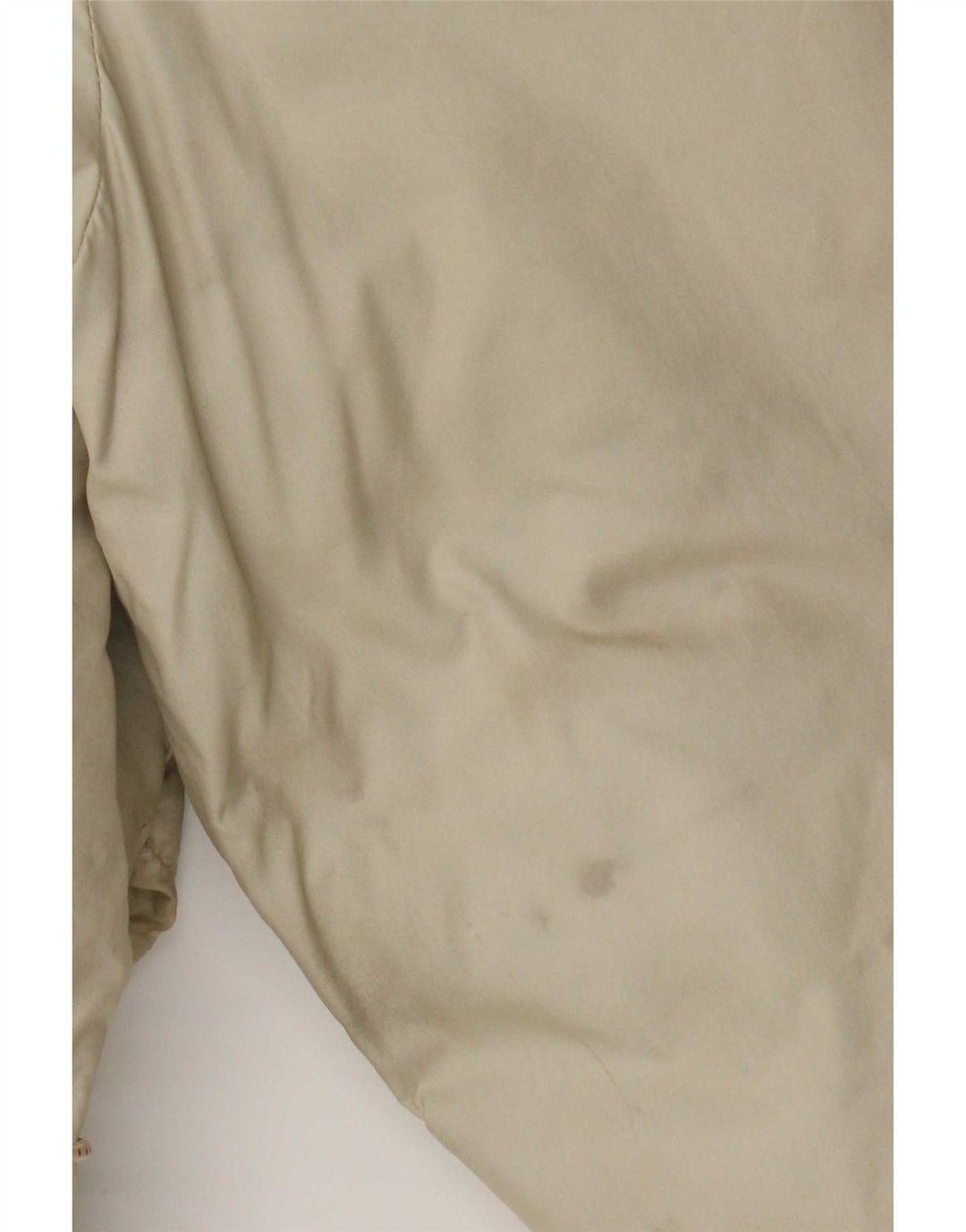 Jaqueta acolchoada com capuz feminina Gas UK 14 grande nylon bege