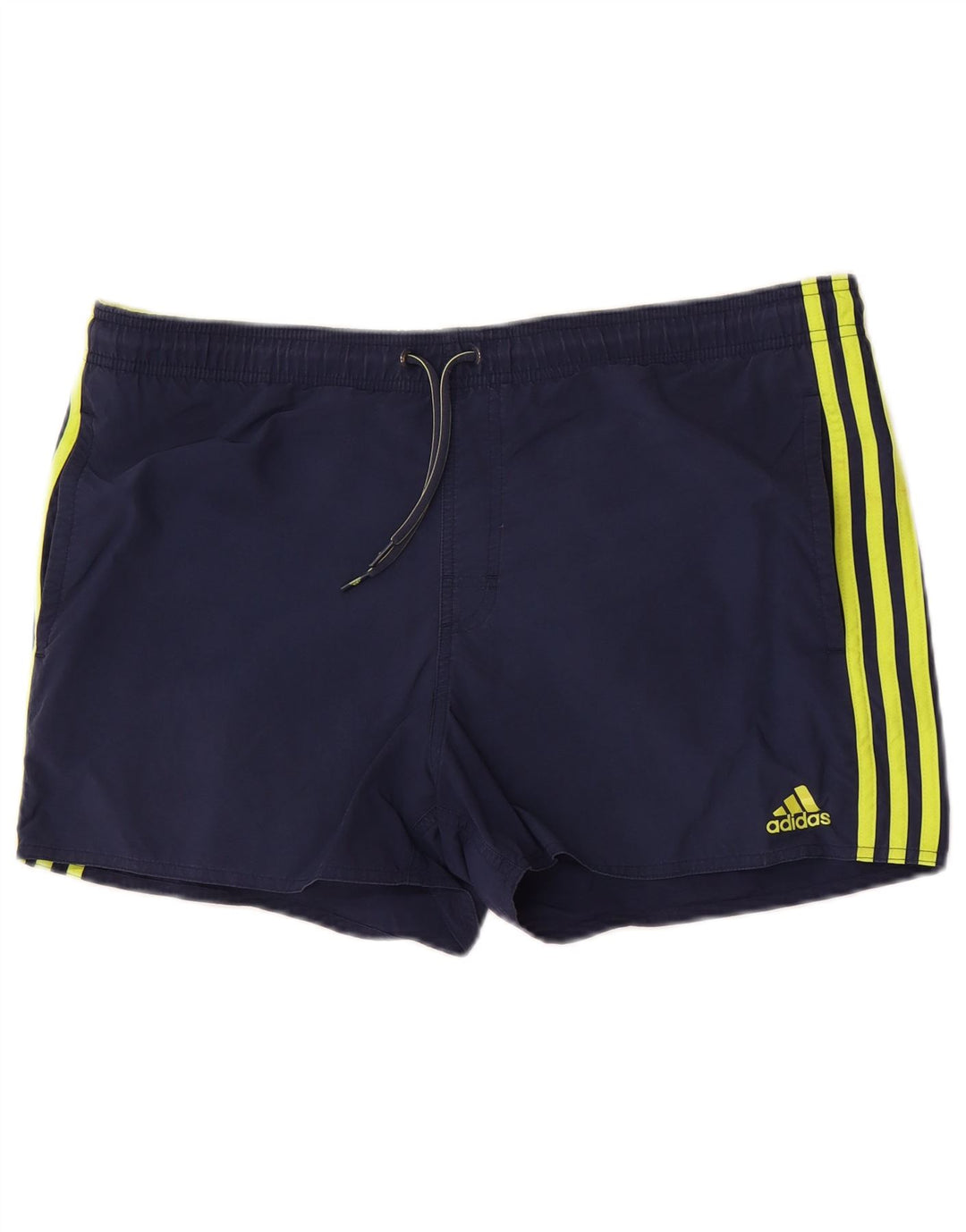 Shorts de natação masculino Adidas médio azul marinho nylon