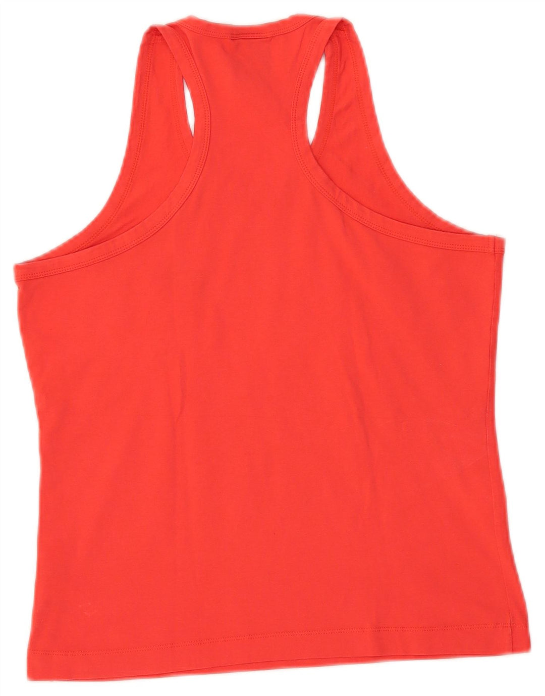 Nike Womens Jersey Vest Top UK 16/18 XL Vermelho Algodão