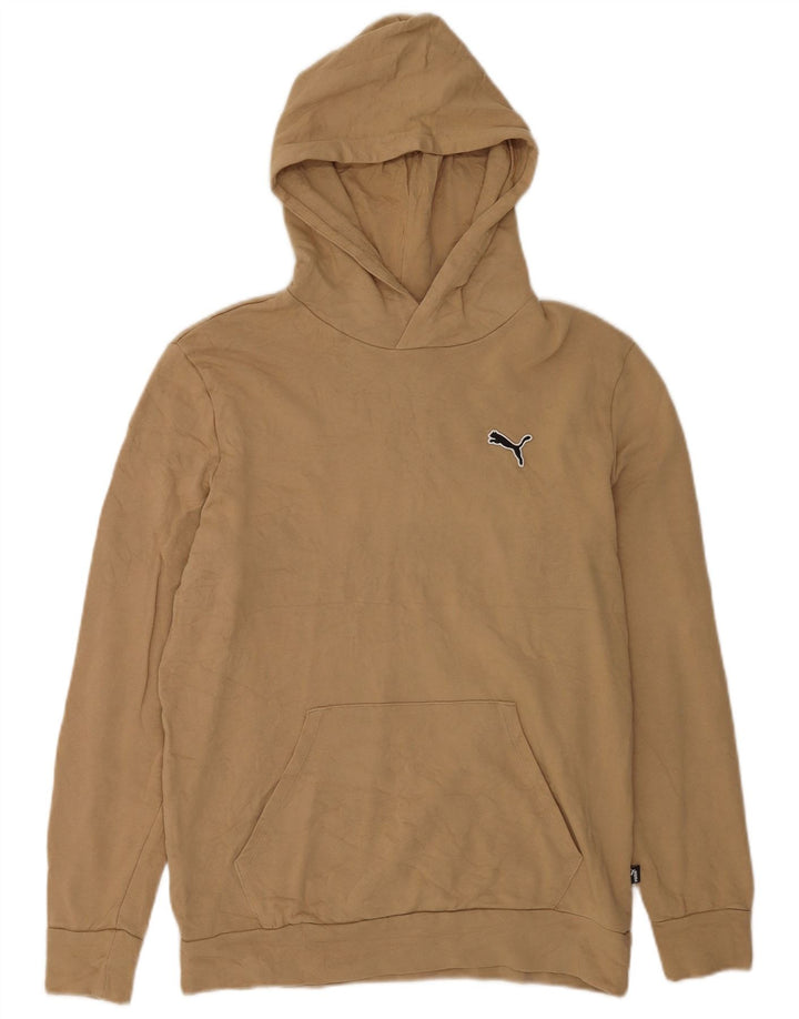 Puma Mens Hoodie Jumper Médio Bege