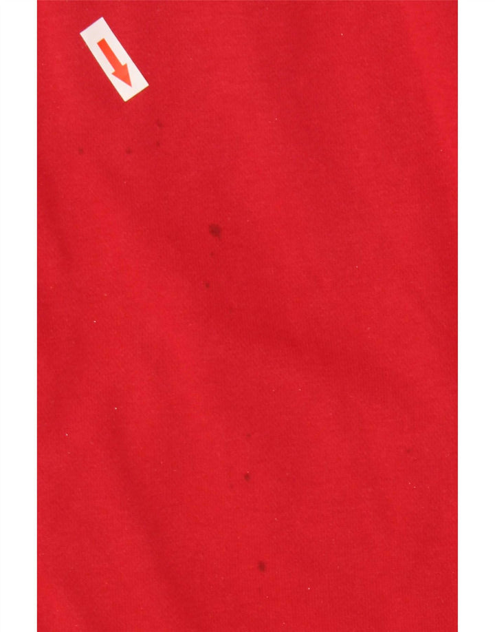 Fila Mens Tracksuit Top Jacket Medium Red Colourblock