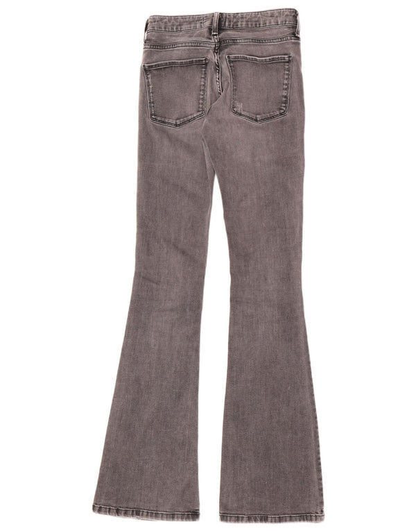 Zara Jeans feminino queimado EU 34 2XS W24 L33 cinza
