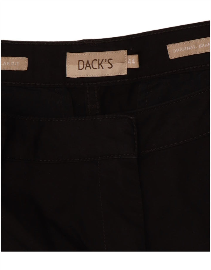 DACK'S Womens Regular Fit Chino Shorts EU 44 XL W34  Black