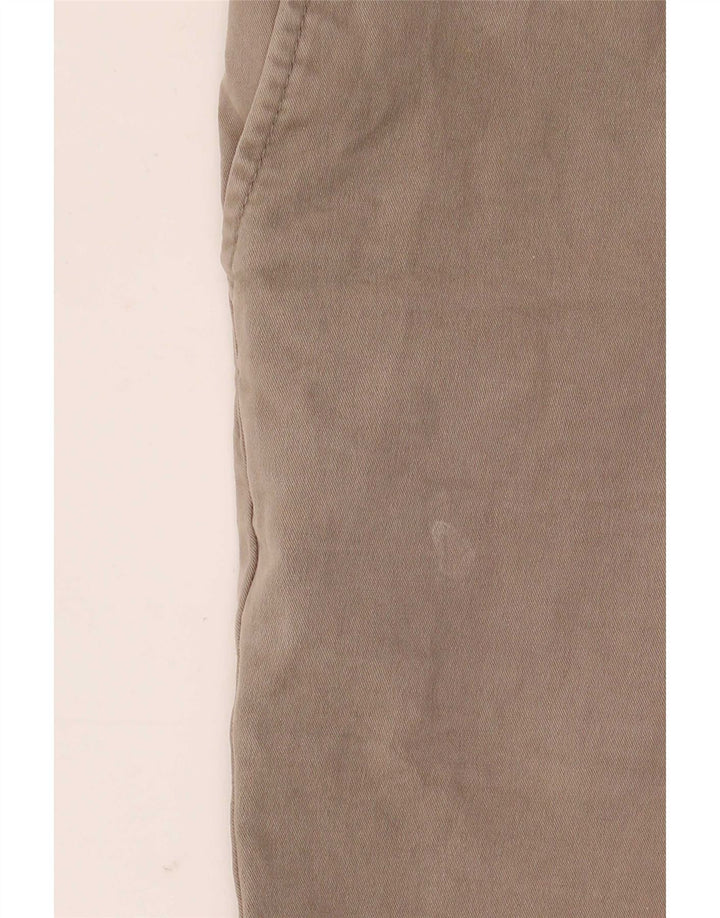 Shorts chino masculino Marks & Spencer W32 algodão cinza médio