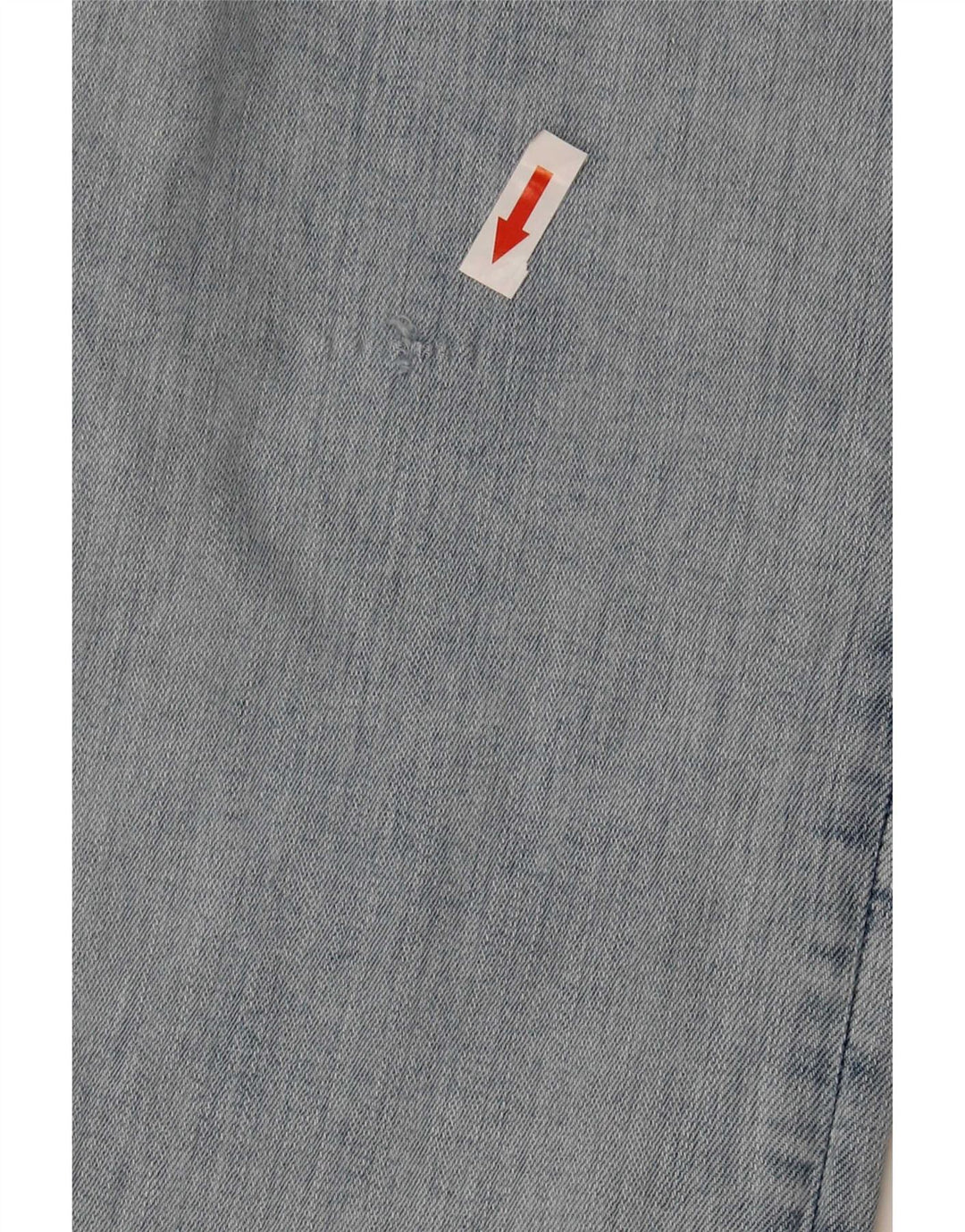 Zara Jeans feminino queimado EU 38 pequeno W28 L34 azul