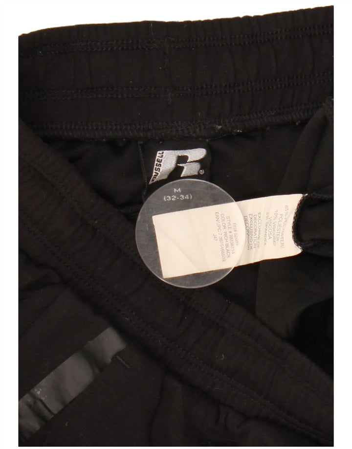 Russell Athletic Mens Sport Shorts Médio Poliéster Preto