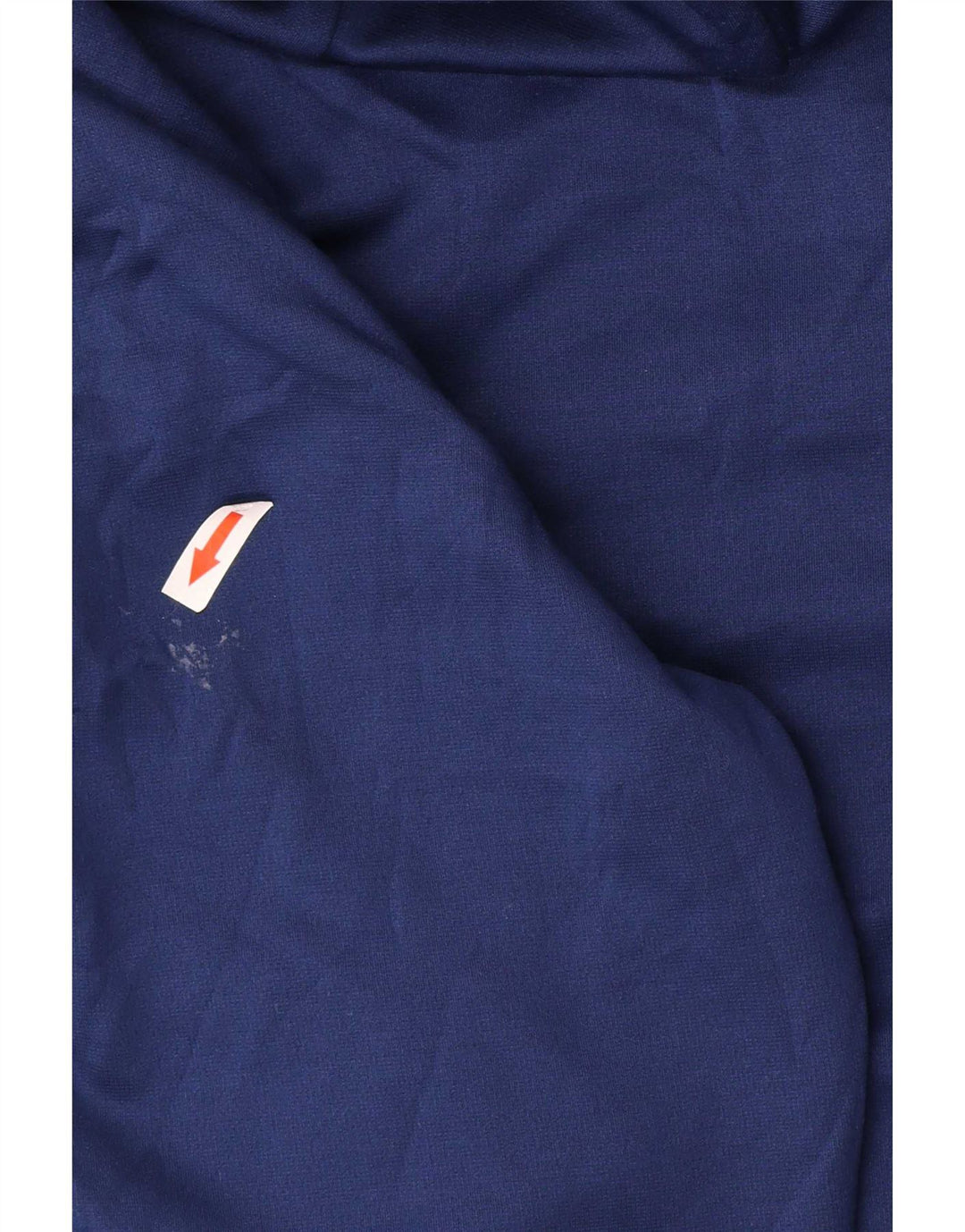Suéter Nike masculino Dri Fit Zip com capuz pequeno azul marinho poliéster