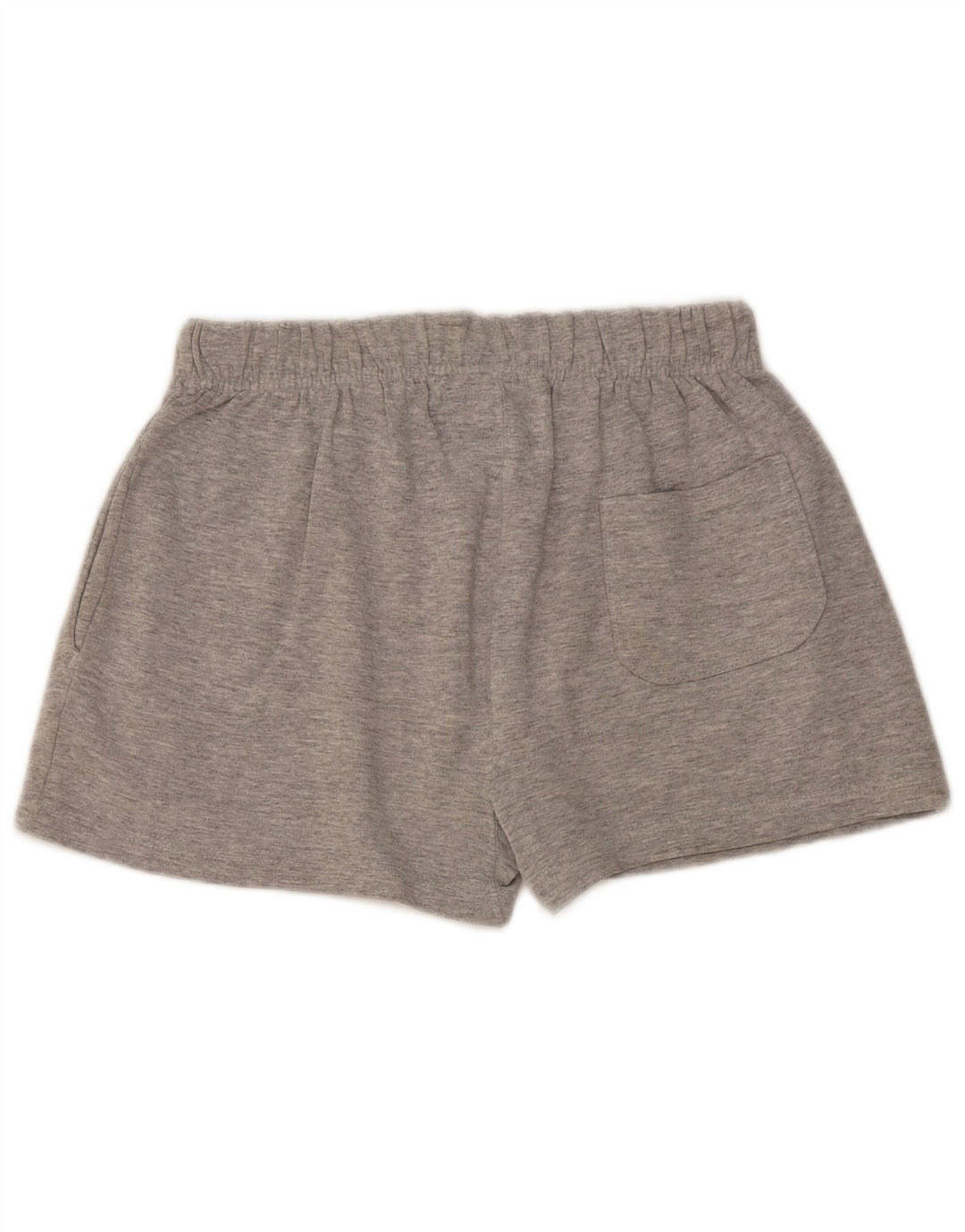 Shorts esportivos femininos Champion UK 14 algodão cinza médio