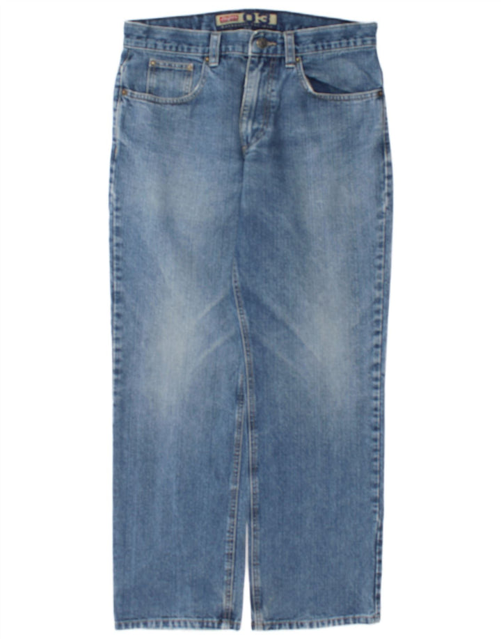 Jinglers Jeans retos masculinos W34 L30 algodão azul