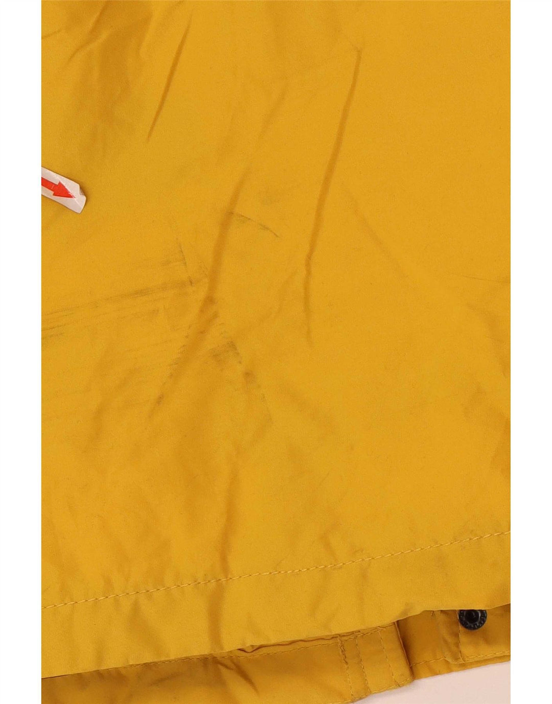 Jaqueta parka masculina com capuz Jack & Jones Reino Unido 46 3XL poliéster amarelo