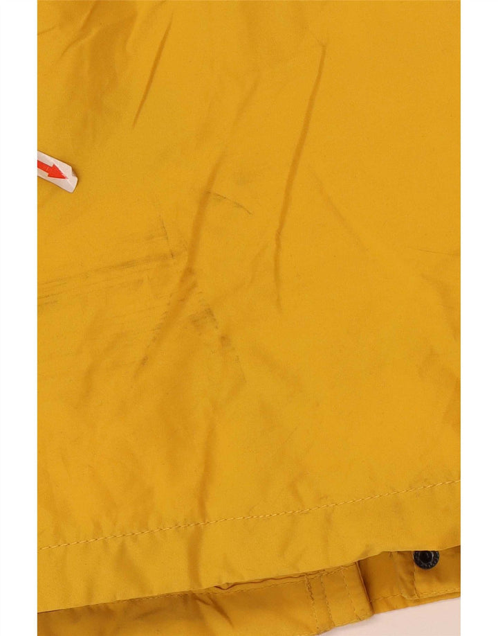 Jaqueta parka masculina com capuz Jack & Jones Reino Unido 46 3XL poliéster amarelo