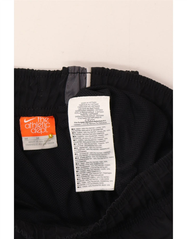 Shorts de natação masculino Nike médio preto poliéster