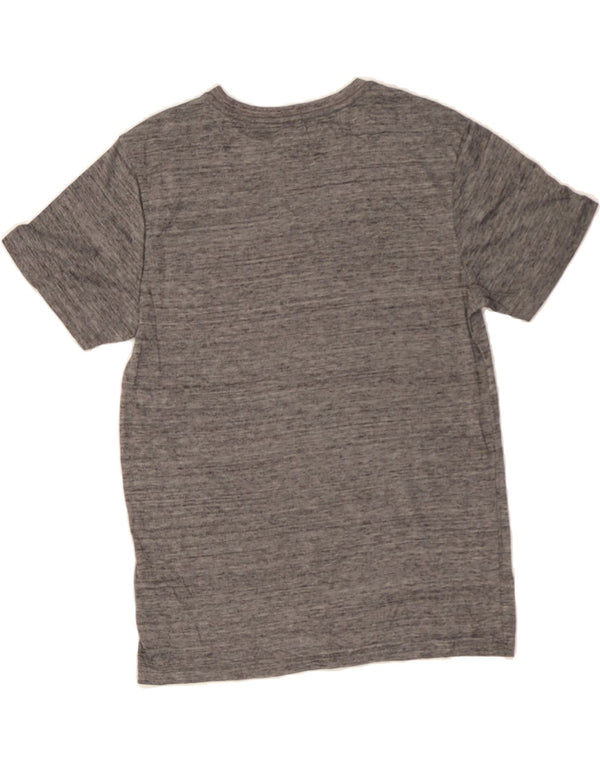 Camiseta feminina HURLEY UK 10 pequena cinza poliéster