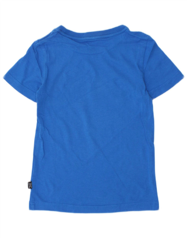 Camiseta Puma Meninos Graphic 3-4 Anos Azul
