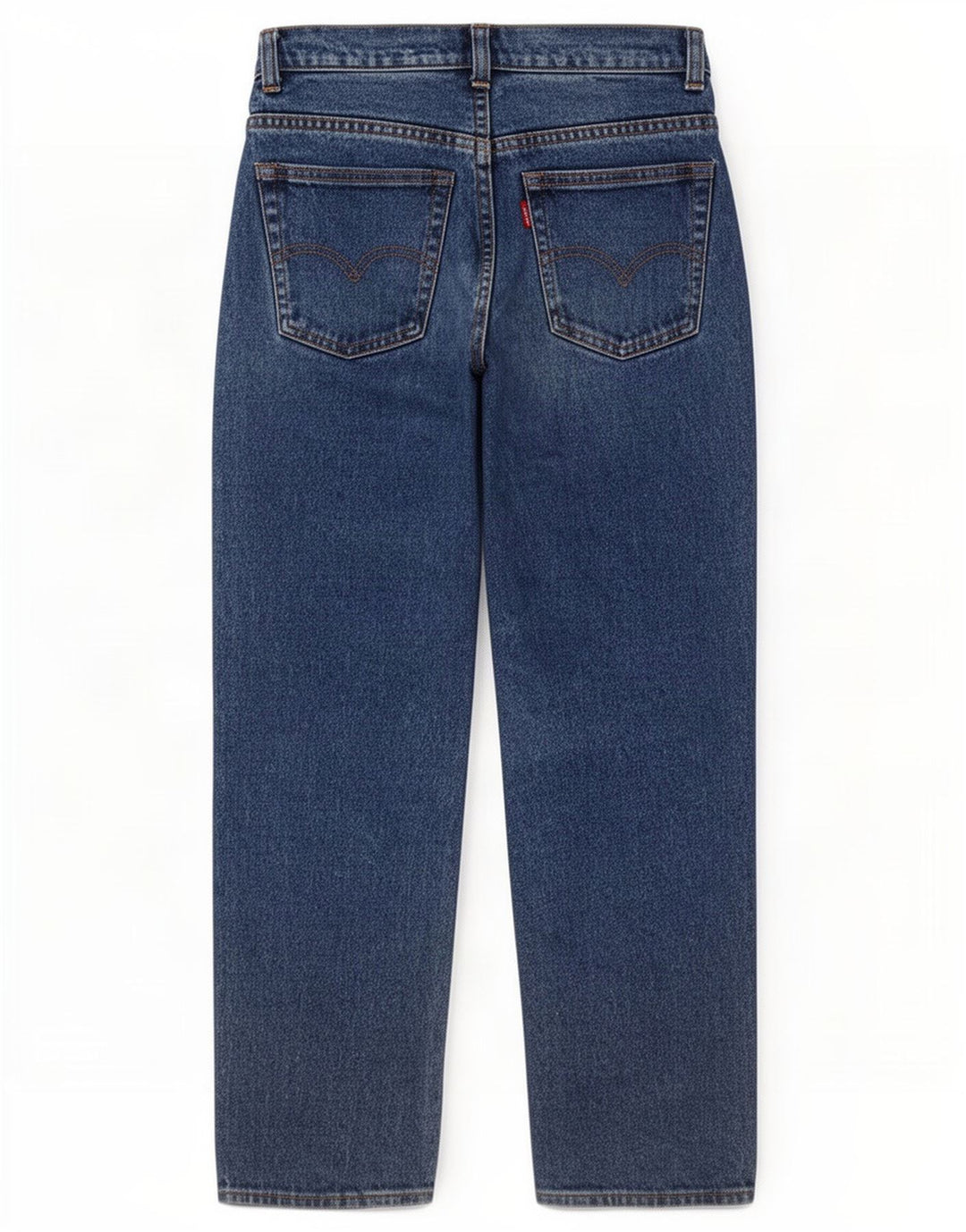Jeans retos femininos Levi's W26 L27 algodão azul